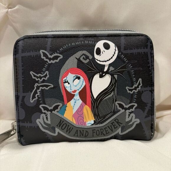 Loungefly X Nightmare Before Christmas Love Backpack & Zip Wallet Set NWT - Picture 9 of 14